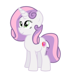 Size: 1000x1000 | Tagged: safe, artist:libbythekautz, sweetie belle, cutie mark, older, simple background, solo, the cmc's cutie marks, transparent background