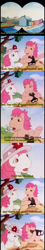 Size: 450x2520 | Tagged: safe, screencap, patch (g1), sweetheart, g1, my little pony tales, who's responsible, binoculars, subtitles