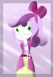 Size: 2200x3200 | Tagged: safe, artist:graytyphoon, sweetie belle, equestria girls, bow, hair bow, solo