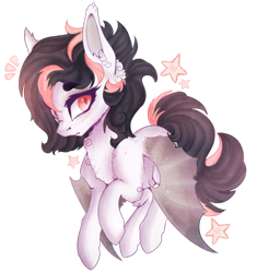 Size: 800x852 | Tagged: dead source, safe, artist:petrinox, oc, oc only, bat pony, pony, simple background, solo, transparent background