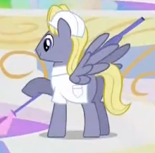 Size: 220x217 | Tagged: safe, screencap, cloud break, pegasus, pony, sonic rainboom (episode), background pony, cropped, picture for breezies, solo, weather factory uniform