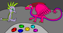 Size: 1024x536 | Tagged: safe, artist:killerbug2357, spike, dragon, 1000 hours in ms paint, egg, ms paint