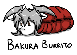 Size: 720x517 | Tagged: safe, artist:deyogee, blanket, blanket burrito, chibi, ponified, solo, yami bakura, yu-gi-oh!