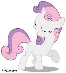 Size: 2688x3000 | Tagged: safe, artist:brony-works, sweetie belle, simple background, solo, transparent background, vector