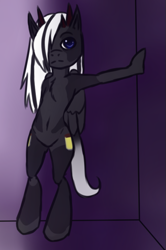 Size: 465x702 | Tagged: safe, artist:ferrettea, oc, oc only, oc:night light, standing