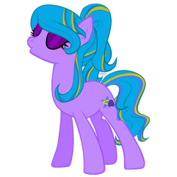 Size: 546x546 | Tagged: safe, artist:sheeppiss, oc, oc only, oc:azul cheers, earth pony, pony, base used, canterlot, cheerleader
