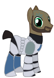 Size: 506x722 | Tagged: safe, artist:ripped-ntripps, clone trooper, ponified, simple background, solo, star wars, transparent background