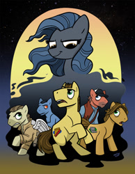 Size: 697x900 | Tagged: safe, artist:toonbaboon, pony, crossover, mane, supernatural