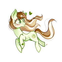 Size: 1200x1200 | Tagged: safe, artist:ipun, oc, oc only, oc:poetic justice, pony, unicorn, blushing, female, heart, heart eyes, mare, simple background, smiling, solo, transparent background, wingding eyes