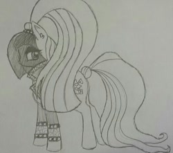 Size: 522x461 | Tagged: safe, artist:lunara-nightjewel, coloratura, countess coloratura, sketch, solo