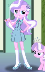 Size: 366x578 | Tagged: safe, artist:otakuangelx, diamond tiara, equestria girls, dress up game, game, human ponidox, solo