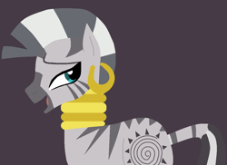 Size: 1100x800 | Tagged: safe, artist:saffronpanther, zecora, zebra, bedroom eyes, solo