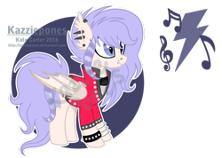 Size: 1024x731 | Tagged: safe, artist:kazziepones, oc, oc only, bat pony, pony, bat pony oc, bracelet, clothes, ear piercing, earring, jacket, leather jacket, nose piercing, piercing, rocker, simple background, solo, spiked wristband, transparent background