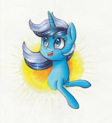 Size: 1889x2077 | Tagged: safe, artist:pumpkinkikile, derpibooru import, minuette, solo, traditional art