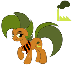 Size: 971x892 | Tagged: safe, artist:silverromance, oc, oc only, earth pony, pony, earring, neckerchief, piercing, simple background, solo, transparent background