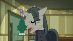 Size: 1664x930 | Tagged: safe, edit, screencap, professor flintheart, a hearth's warming tail, air freshener, discovery family logo, severus snape, solo