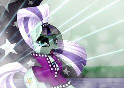 Size: 1024x731 | Tagged: safe, artist:scarlet-spectrum, coloratura, the mane attraction, countess coloratura, solo, watermark