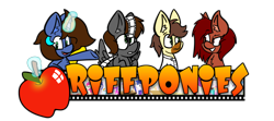 Size: 5000x2216 | Tagged: safe, artist:fortepony, oc, oc only, oc:calpain, oc:forte, oc:penny, oc:thoth penswell, riffponies