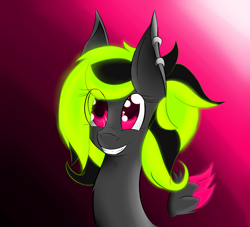 Size: 2750x2500 | Tagged: safe, artist:phoenix crash, oc, oc only, oc:xelectrobeats, pegasus, pony, adorkable, bust, cute, dork, glowbutt, o3o, portrait, smiling