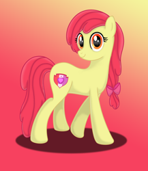 Size: 2696x3107 | Tagged: safe, artist:deannaphantom13, apple bloom, crusaders of the lost mark, adult, cutie mark, older, solo, the cmc's cutie marks