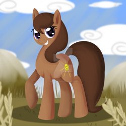 Size: 1024x1024 | Tagged: safe, artist:brashgirl901, oc, oc only, oc:sunshine, lineless, solo