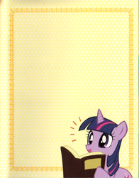 Size: 870x1107 | Tagged: safe, artist:akira himekawa, twilight sparkle, manga, official, translation