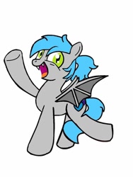 Size: 600x799 | Tagged: safe, oc, oc only, oc:night flare, bat pony, pony