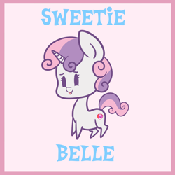 Size: 1280x1280 | Tagged: safe, artist:pinipy, sweetie belle, crusaders of the lost mark, cutie mark, solo, the cmc's cutie marks