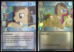 Size: 584x413 | Tagged: safe, doctor whooves, roseluck, pony, ccg, enterplay, male, sands of time, stallion