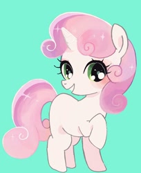 Size: 834x1024 | Tagged: safe, artist:yam, sweetie belle, pony, unicorn, female, filly, solo