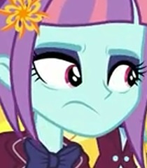 Size: 210x240 | Tagged: safe, sunny flare, equestria girls, friendship games, cropped, picture for breezies, reaction image, seriously, unamused