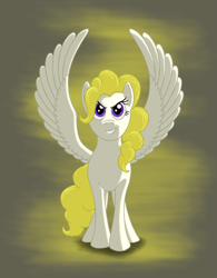 Size: 1496x1920 | Tagged: safe, artist:nebulastar985, surprise, pegasus, pony, female, mare, solo, wings