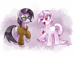 Size: 2435x1920 | Tagged: safe, artist:lightof-dawn, derpibooru import, oc, oc only, glasses