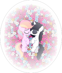 Size: 2540x2995 | Tagged: safe, artist:zacatron94, oc, oc only, oc:soda pop, female, filly, kissing, lesbian