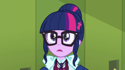 Size: 1280x720 | Tagged: safe, screencap, principal abacus cinch, sci-twi, twilight sparkle, equestria girls, friendship games