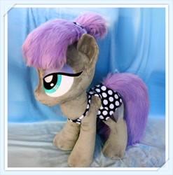 Size: 2964x3000 | Tagged: safe, artist:clopaholic, maud pie, clothes, irl, photo, plushie, solo, swimsuit, wrong cutie mark