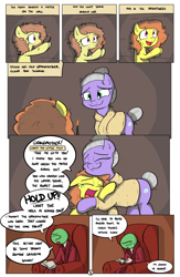 Size: 1984x3035 | Tagged: safe, artist:shoutingisfun, oc, oc only, oc:anon, earth pony, pony, comic:the little match filly, book, clothes, comic, female, filly, hug, match, reading, sofa, the little match girl
