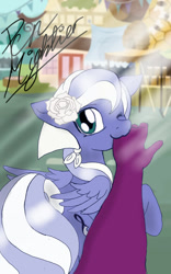 Size: 500x800 | Tagged: safe, artist:pen-mightier, spike, oc, oc:moonlight sonata, dragon, pegasus, pony, cute