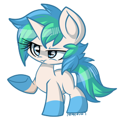 Size: 2500x2513 | Tagged: safe, artist:starlightlore, oc, oc only, oc:beryl blossom, :t, cute, foal, simple background, solo, transparent background