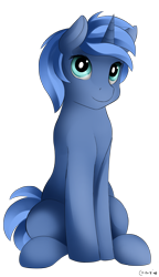 Size: 1370x2377 | Tagged: safe, artist:conrie, derpibooru exclusive, oc, oc only, oc:paamayim nekudotayim, pony, unicorn, simple background, sitting, solo, transparent background