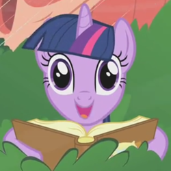 Size: 500x500 | Tagged: safe, screencap, twilight sparkle, look before you sleep, cropped, solo