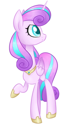 Size: 616x1088 | Tagged: safe, artist:theluckyangel, princess flurry heart, spoiler:s06, older, solo