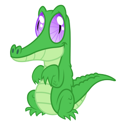 Size: 3500x3500 | Tagged: safe, artist:djdavid98, gummy, alligator, feeling pinkie keen, .ai available, .svg available, simple background, solo, standing, transparent background, vector