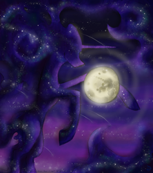 Size: 2800x3150 | Tagged: safe, artist:cross-the-swirl, tantabus, do princesses dream of magic sheep, mare in the moon, moon, night, solo