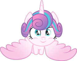 Size: 8357x6605 | Tagged: safe, artist:decprincess, princess flurry heart, the crystalling, .svg available, absurd resolution, cute, flurrybetes, simple background, solo, staring into your soul, transparent background, vector