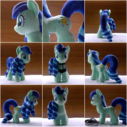 Size: 643x643 | Tagged: safe, artist:egalgay, coloratura, handmade, irl, my little pony, photo, plushie, rara, solo