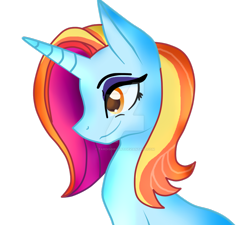 Size: 1024x922 | Tagged: safe, artist:tardisgirlart, derpibooru import, sassy saddles, solo, watermark