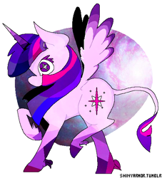 Size: 500x550 | Tagged: safe, artist:shinyarmor, twilight sparkle, twilight sparkle (alicorn), alicorn, pony, female, mare, solo