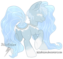 Size: 1200x1111 | Tagged: safe, artist:blitzkatze, oc, oc only, oc:frostfall tundra, original species, pond pony, solo