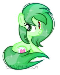 Size: 1268x1604 | Tagged: safe, artist:petunikka, oc, oc only, oc:vanna melon, pony, base used, heart eyes, heterochromia, simple background, solo, transparent background, wingding eyes